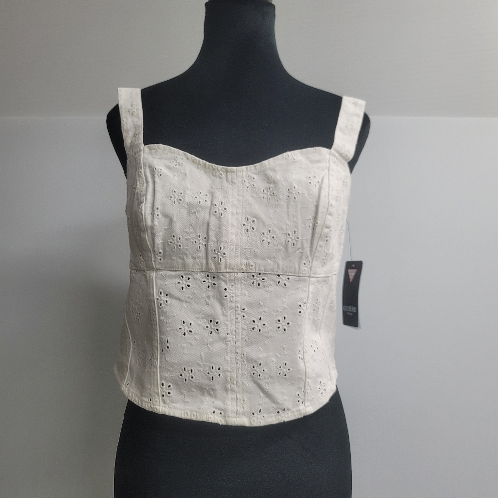 Guess woman's Florida day white Size L